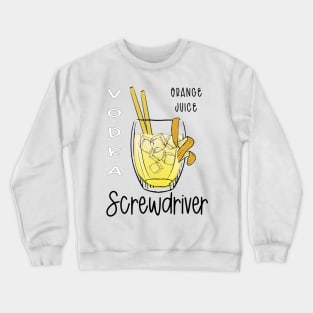 Cocktail Sign E Crewneck Sweatshirt